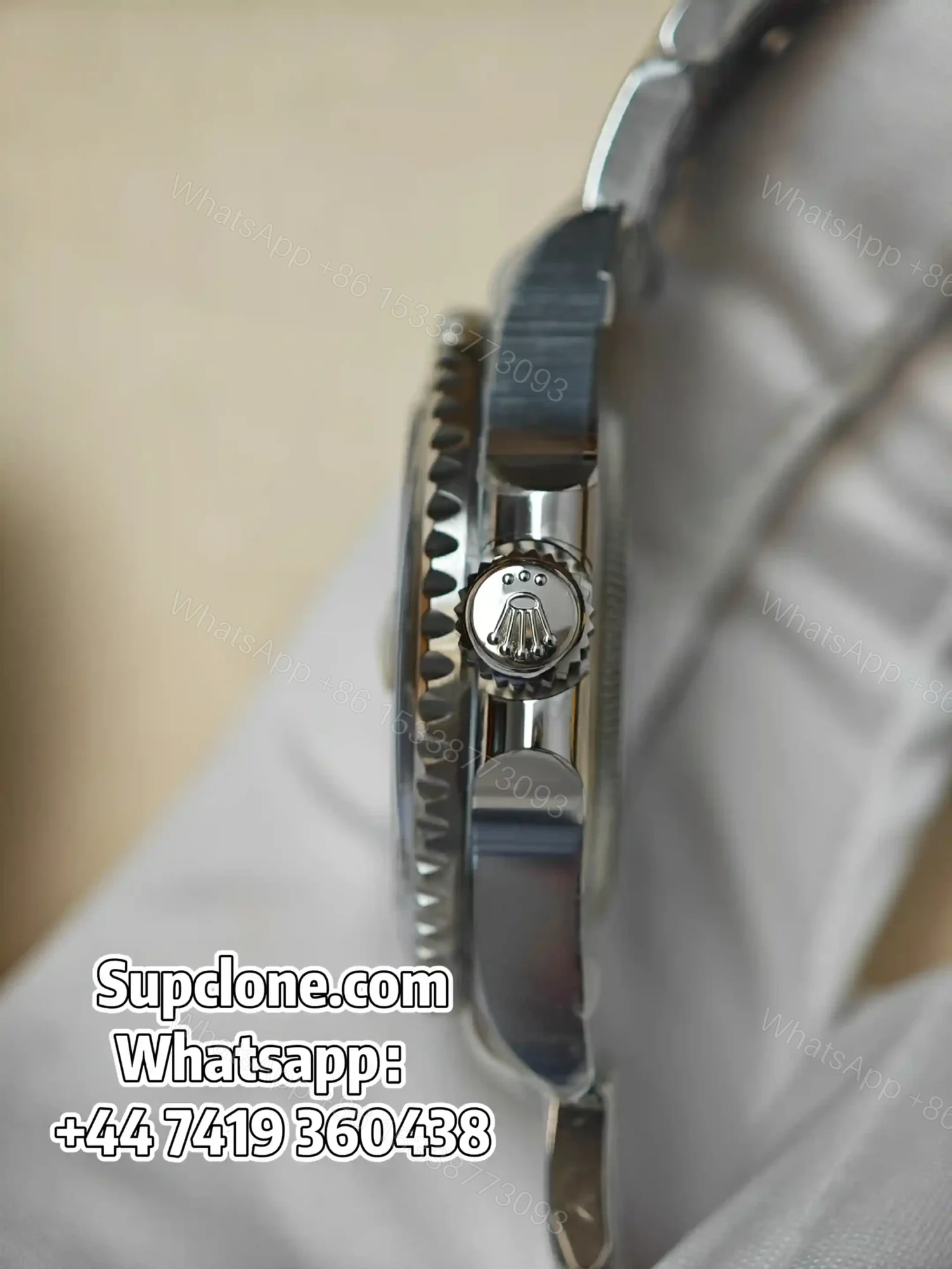 View 8 of Rolex Super Clone Watches 1:1 Batman GMT-Master II 126710BLNR DD3285 Oyster