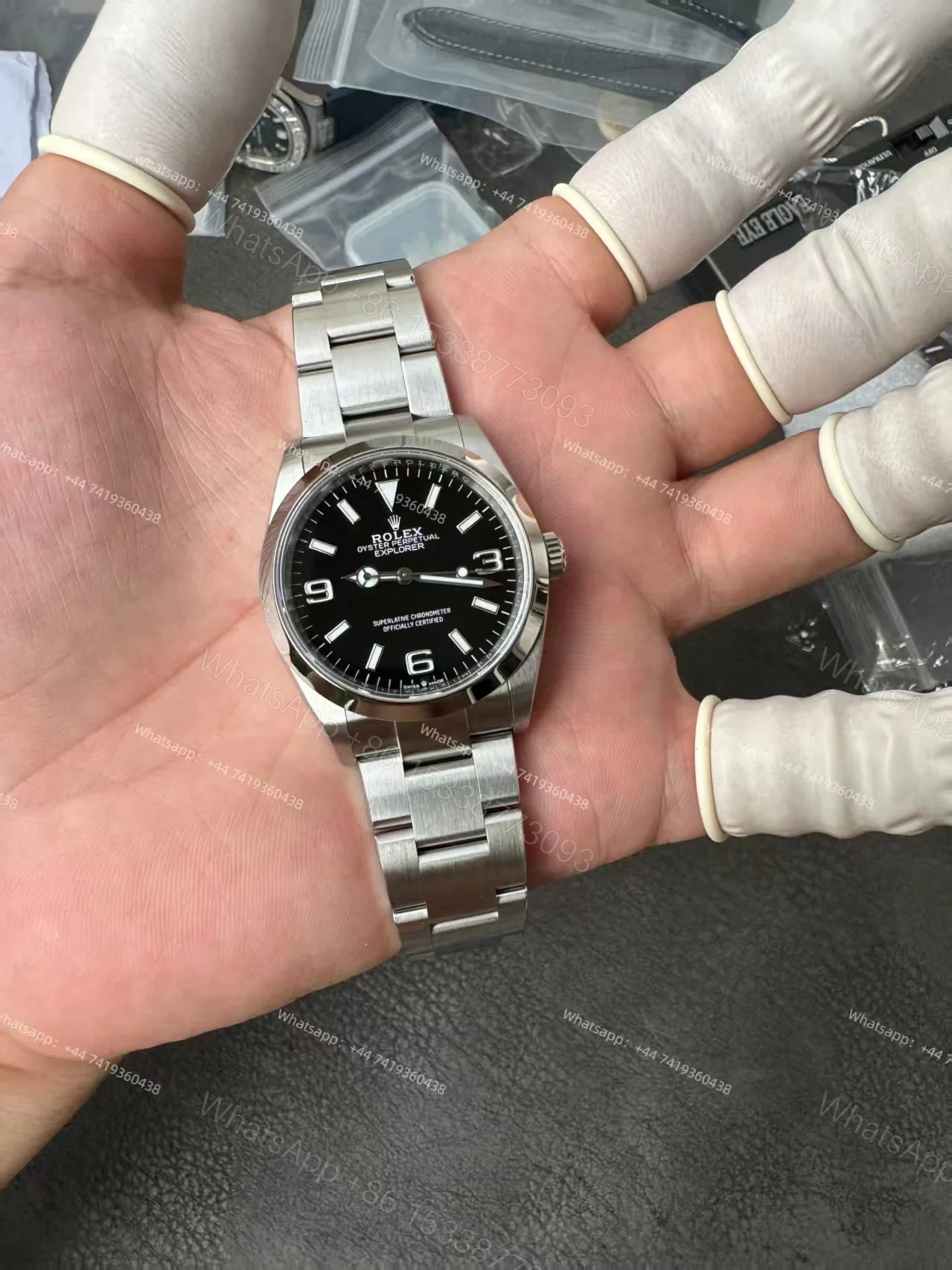View 3 of Rolex Explorer M124270-0001 1:1 Replica Black Dial 36MM 3230 Movement Super Clone Watch