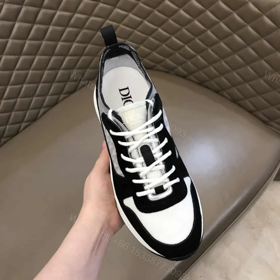 View 4 of DIOR B25 OBLIQUE BLACK SUEDE RUNNER – CD37