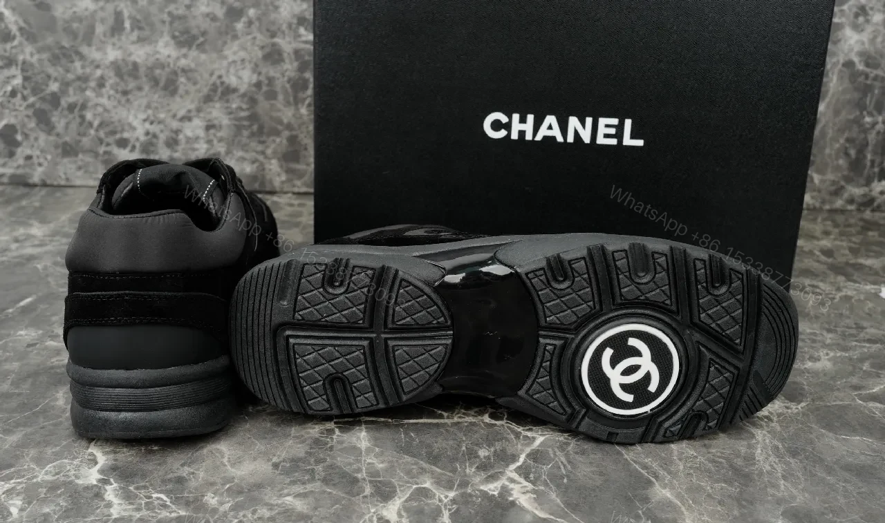 View 3 of Black Leather Minimalist Low-Top Sneaker with Luxe Comfort