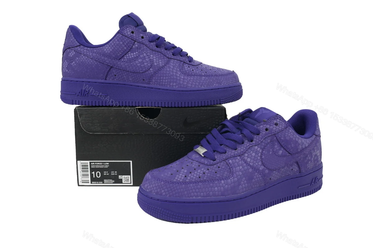 View 8 of Kobe Bryant x Air Force 1 Low 'Court Purple' IB0018-500