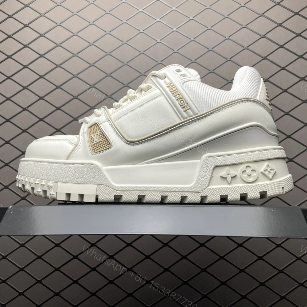 高仿LV*TrainerMaxi系列1A2422休閒鞋白藍色純原版本 — view 1
