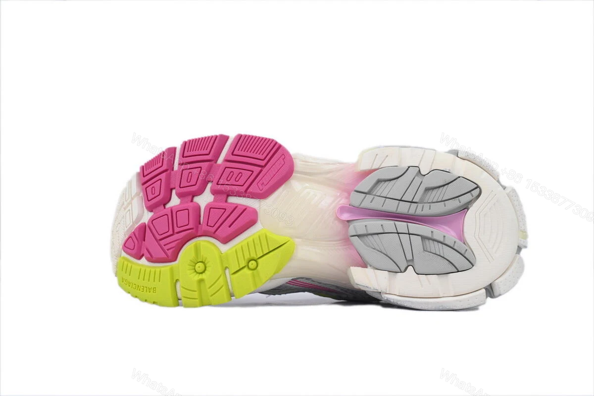 View 3 of Balenciaga Runner Sneaker Gradient Yellow Powder 772767 WRUNG 9517