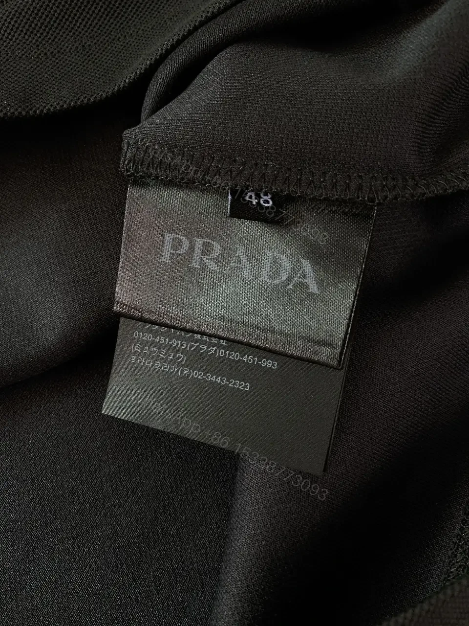 View 4 of Dark Navy Polo Shirt Ribbed Collar Modern Fit Logo Detail