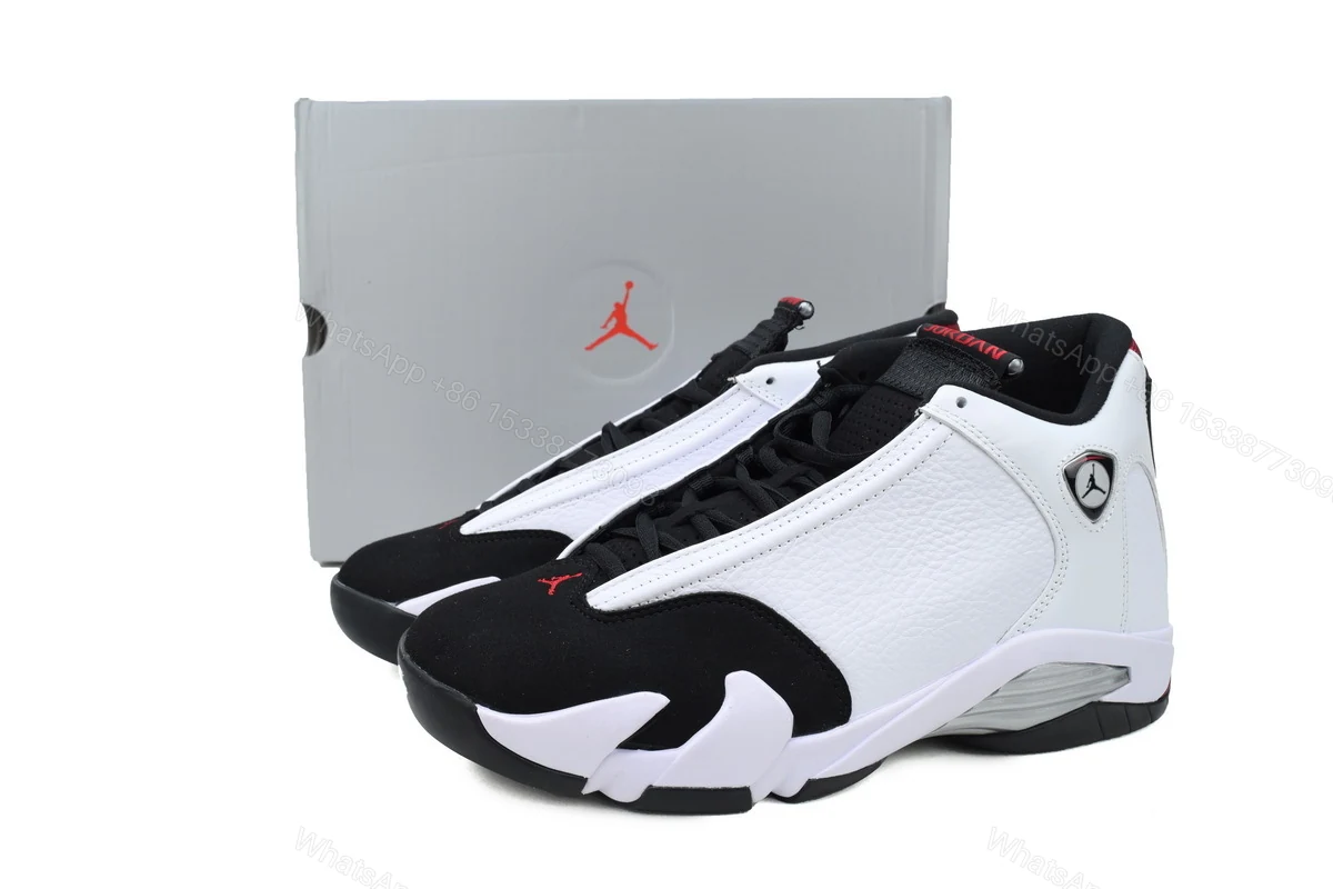View 2 of Air Jordan 14 Retro 'Black Toe