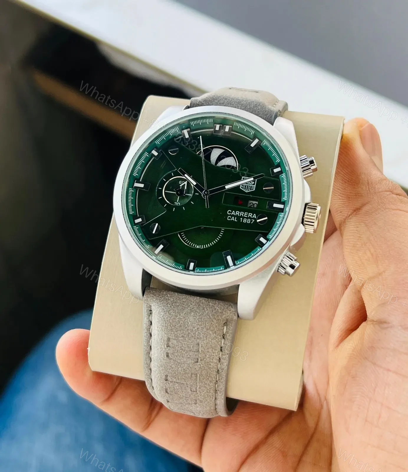 Tag Heuer CR7 Working chronograph — view 1