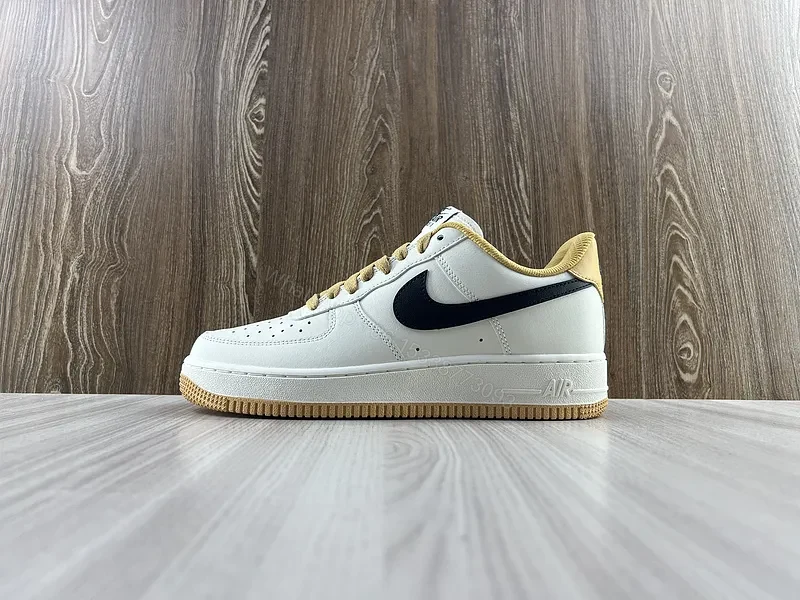 White Leather Low-Tops with Navy Swoosh, Minimal Luxury Sneakers — view 1