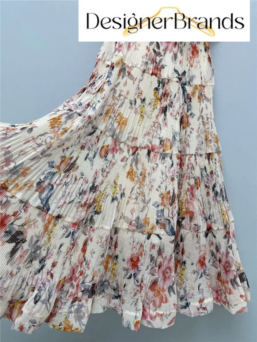View 6 of Zimmermann Vintage Floral Print Strappy Dress