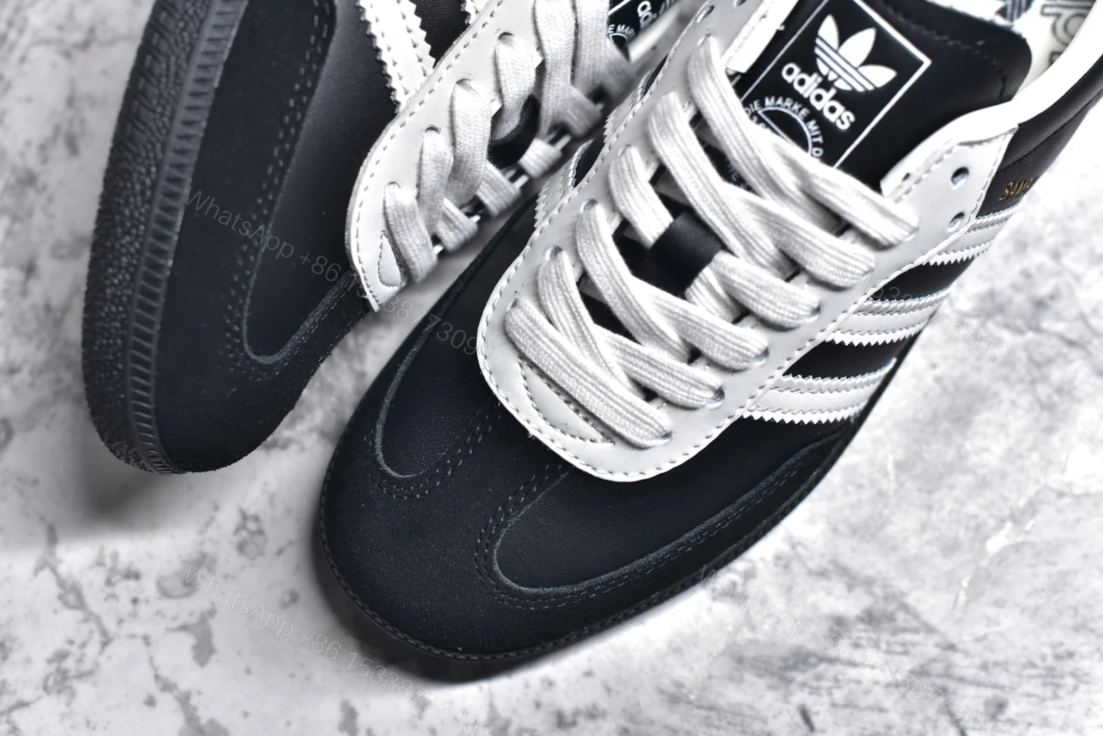 View 6 of Adidas Samba OG 75th Anniversary Pack Black