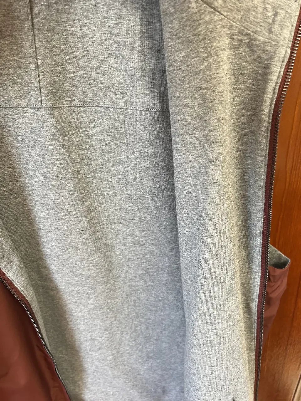 View 9 of Olive Lightweight Windbreaker Jacket with Hooded Zip-W Rolled-Edge