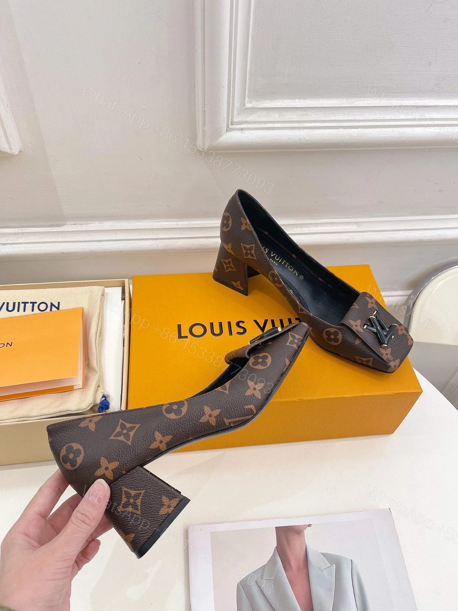 View 3 of New LUV High Heel Shoes 033