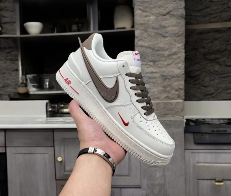 First Copy Nike Air Force Ambush Red Swoosh — view 1