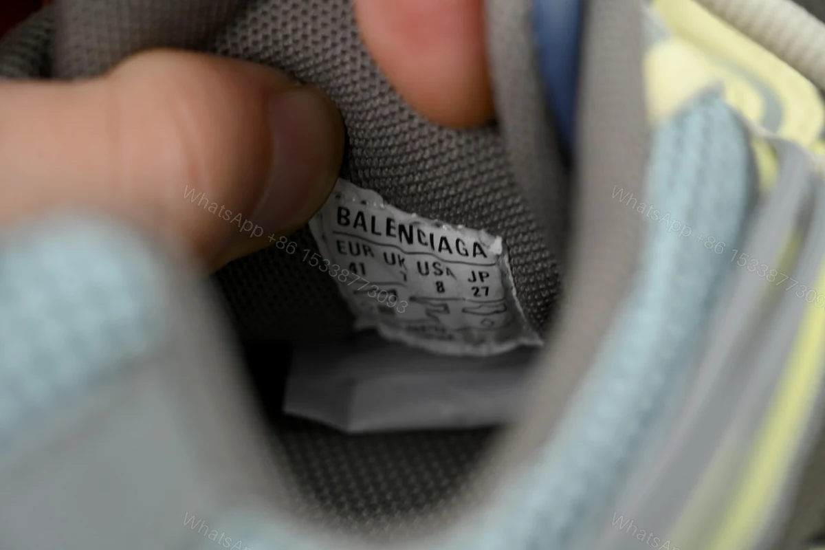 View 5 of Balenciaga Runner Radar 'Brown Blue Yellow' 865703 WSTGL 2471