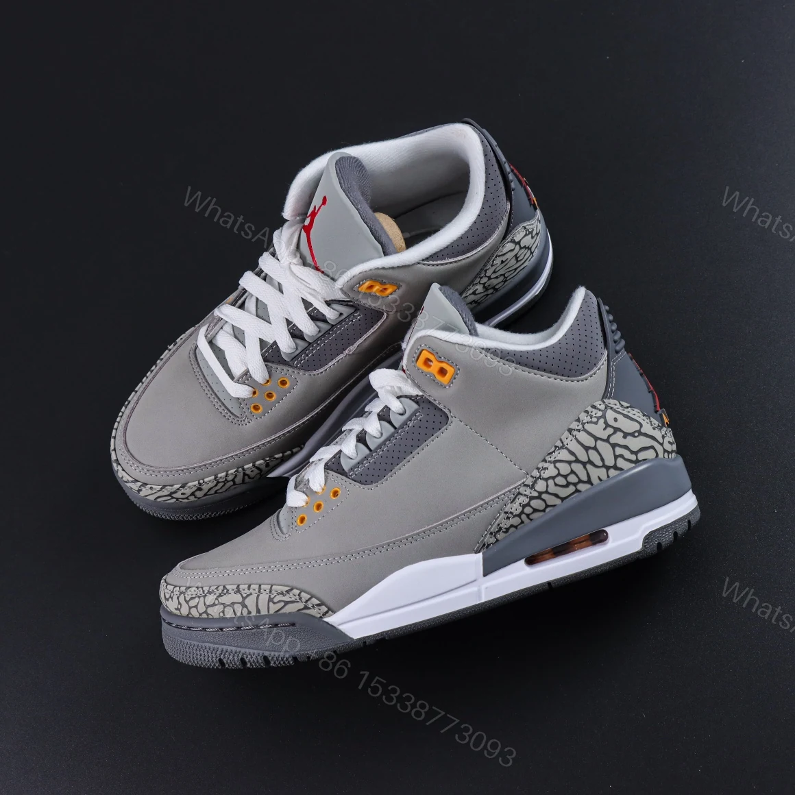View 7 of Air Jordan 3 Retro “Cool Grey” Reps