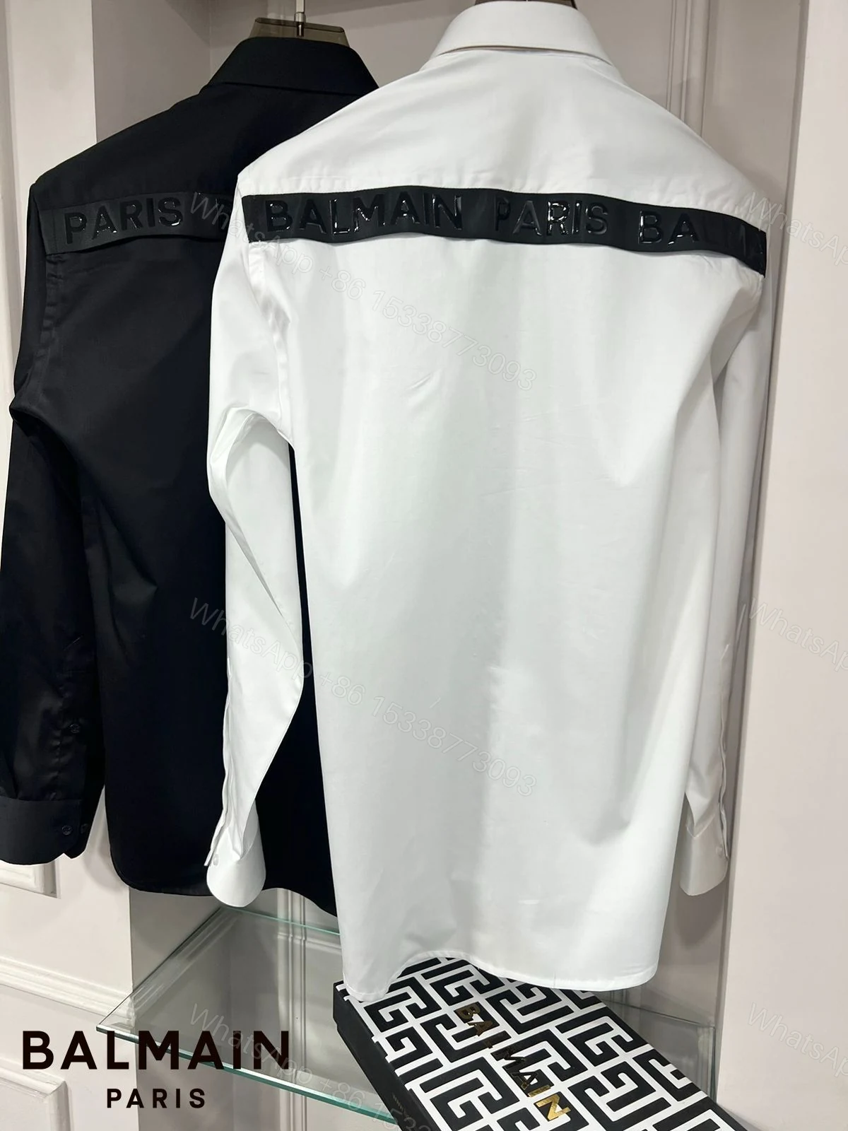 View 3 of BUY FIRST COPY BALMAIN COTTON SUMMER IMPORTED SHIRTS