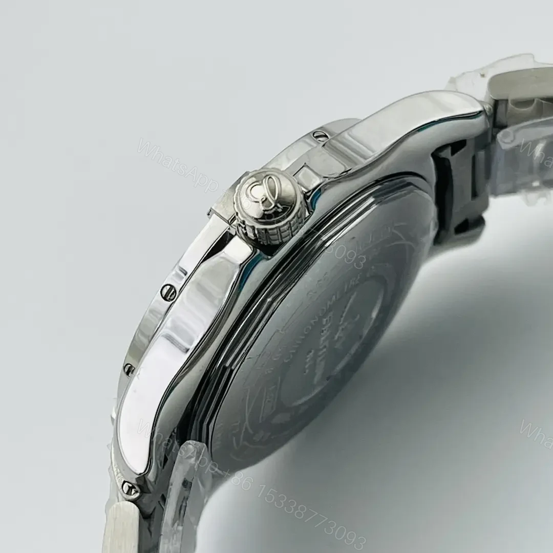 View 4 of Fake Breitling Galactic 36 Blue Dial Steel Bracelet 36MM Premium BREITLING-GALACTIC-BLU-36