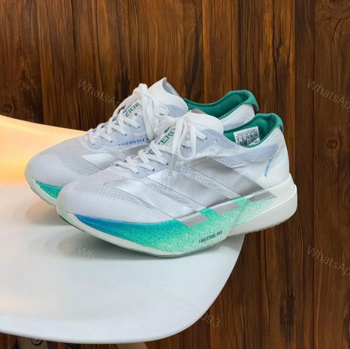 View 6 of FIRST COPY ADIDAS ADIOS BERLIN SILVER GREEN