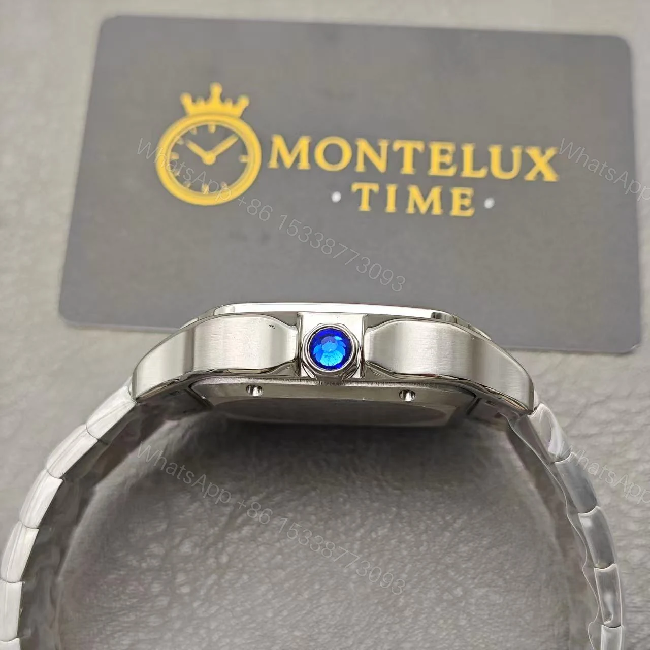 View 14 of Cartier Santos Date Swiss Made Replica W20060D6