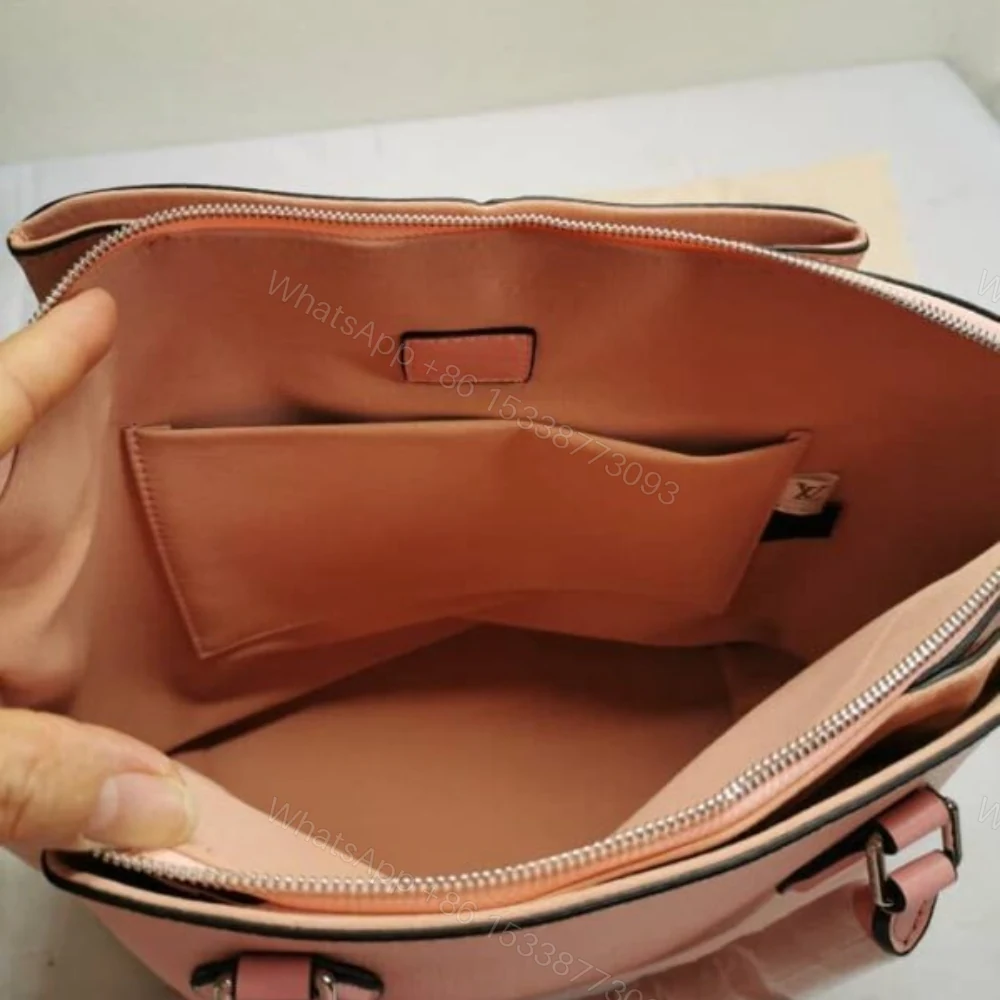 View 7 of Louis Vuitton Haumea Mahina Magnolia Pink Bag 30Cm M55030