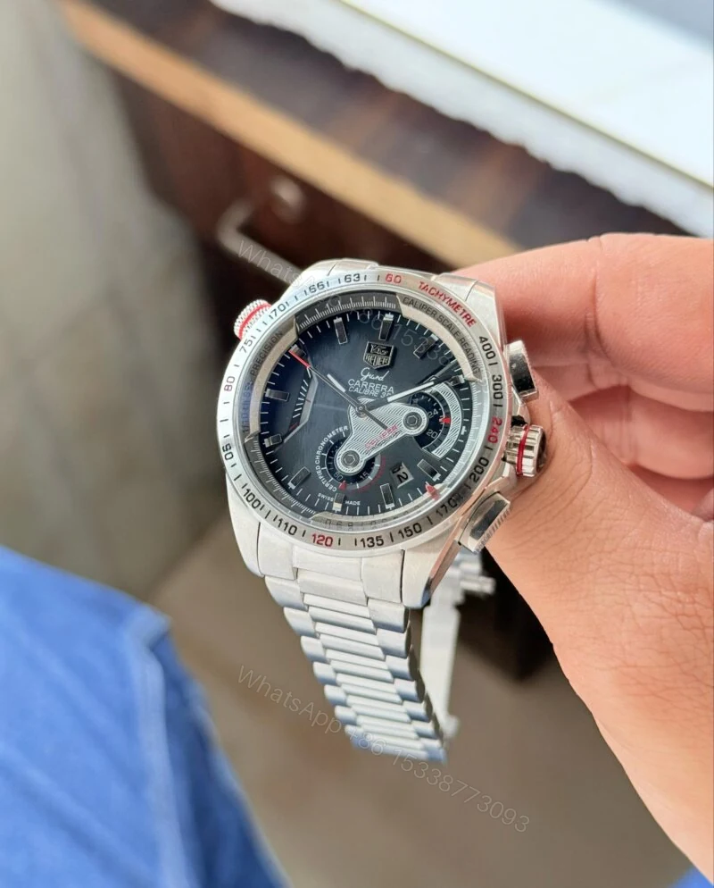 View 2 of Tag Heuer Carrera Calibre 36 Black Dial 42mm Quartz