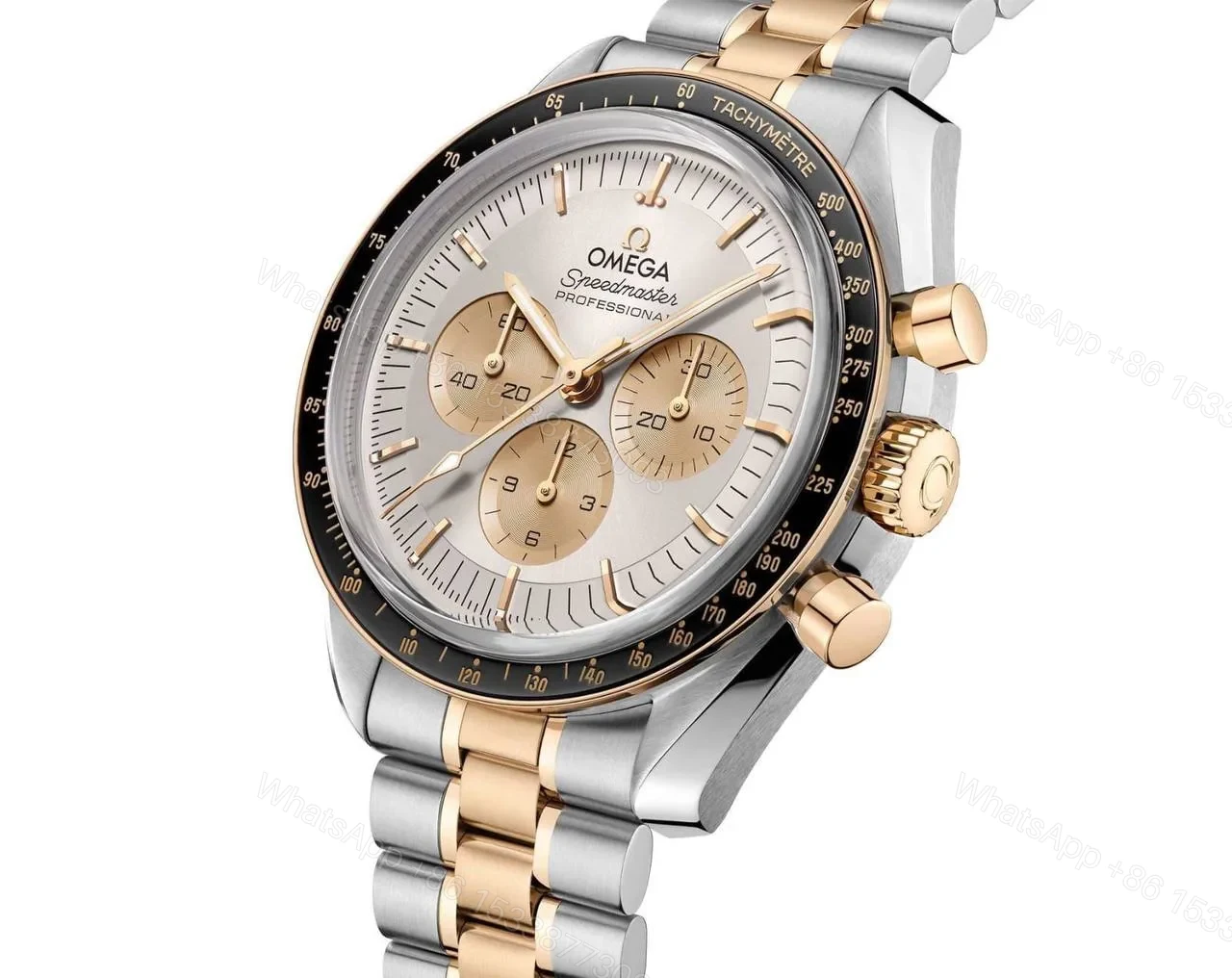 View 3 of Omega Speedmaster Bi-Metal Moonwatch