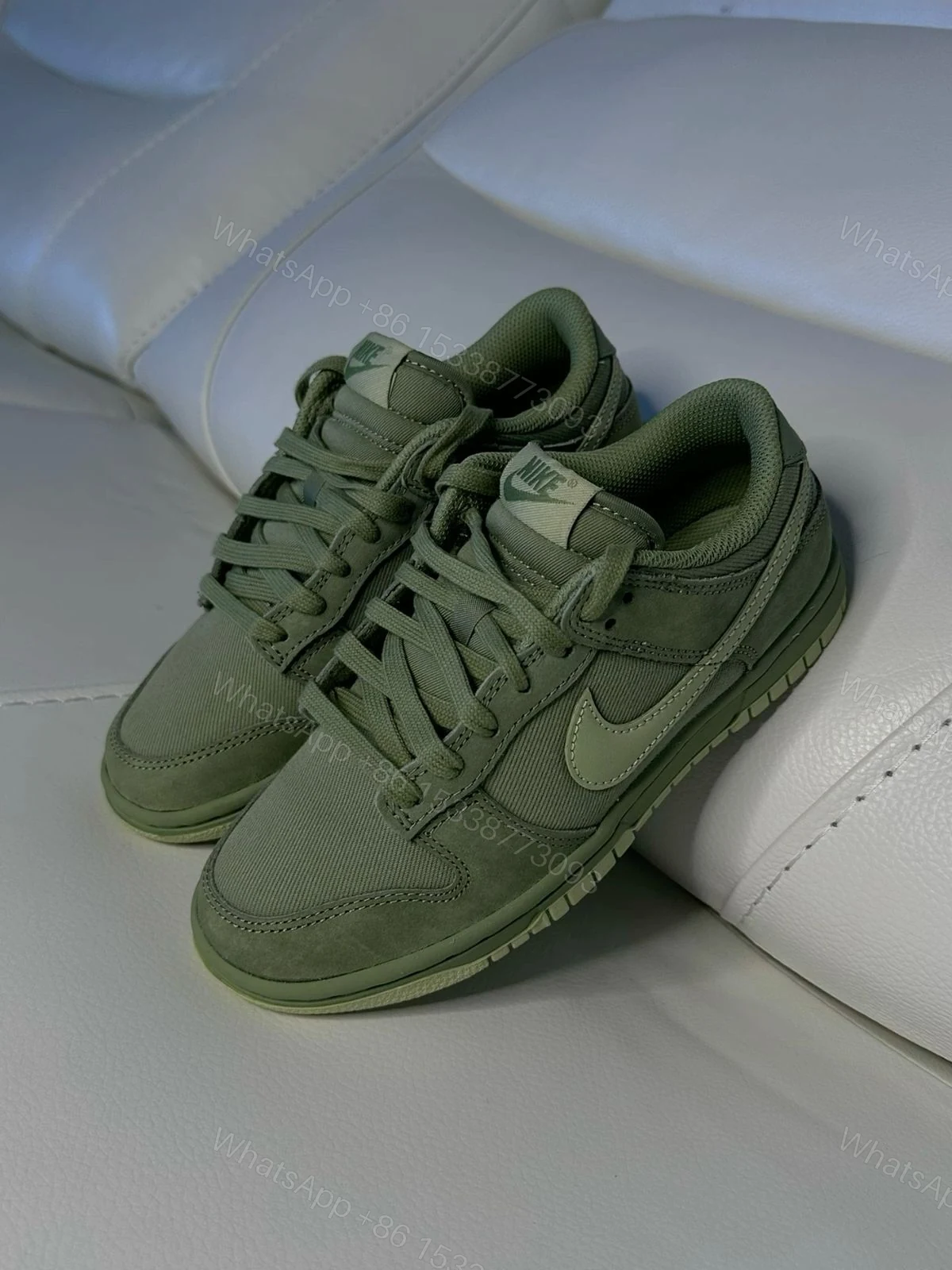 View 7 of FIRST COPY NIKE SB DUNK OIL AURA GREEN FOR MEN