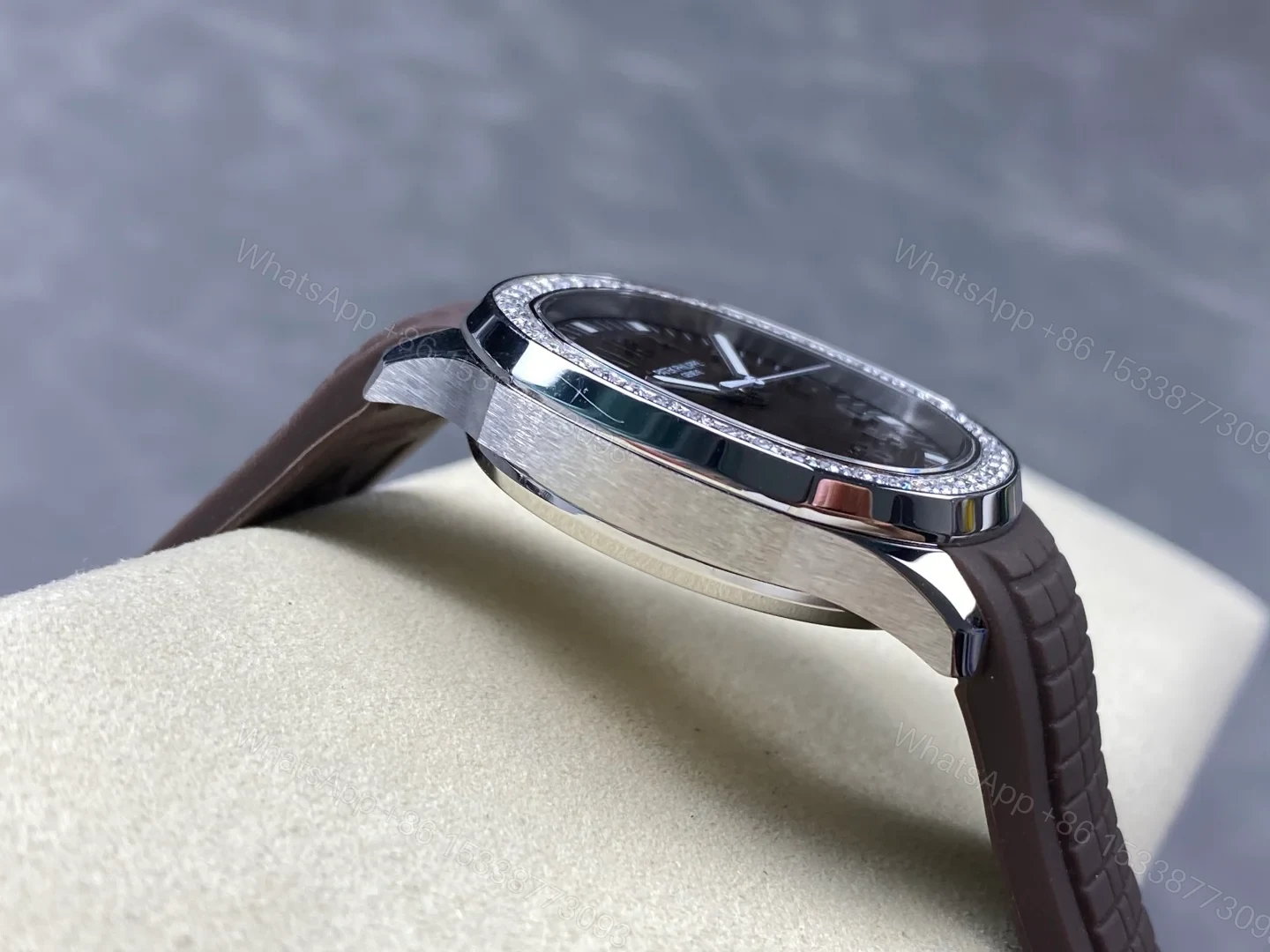View 5 of Patek Philippe Aquanaut 5067 Stainless Steel Brown 5067A-023