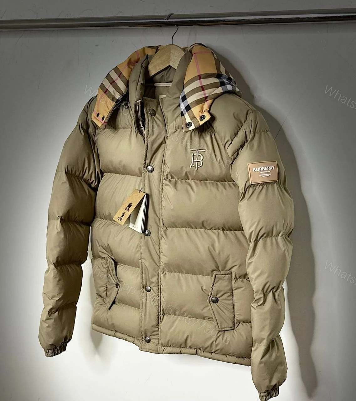View 8 of FIRST COPY BURBERRY IMPORTED PUFFERS JACKETS