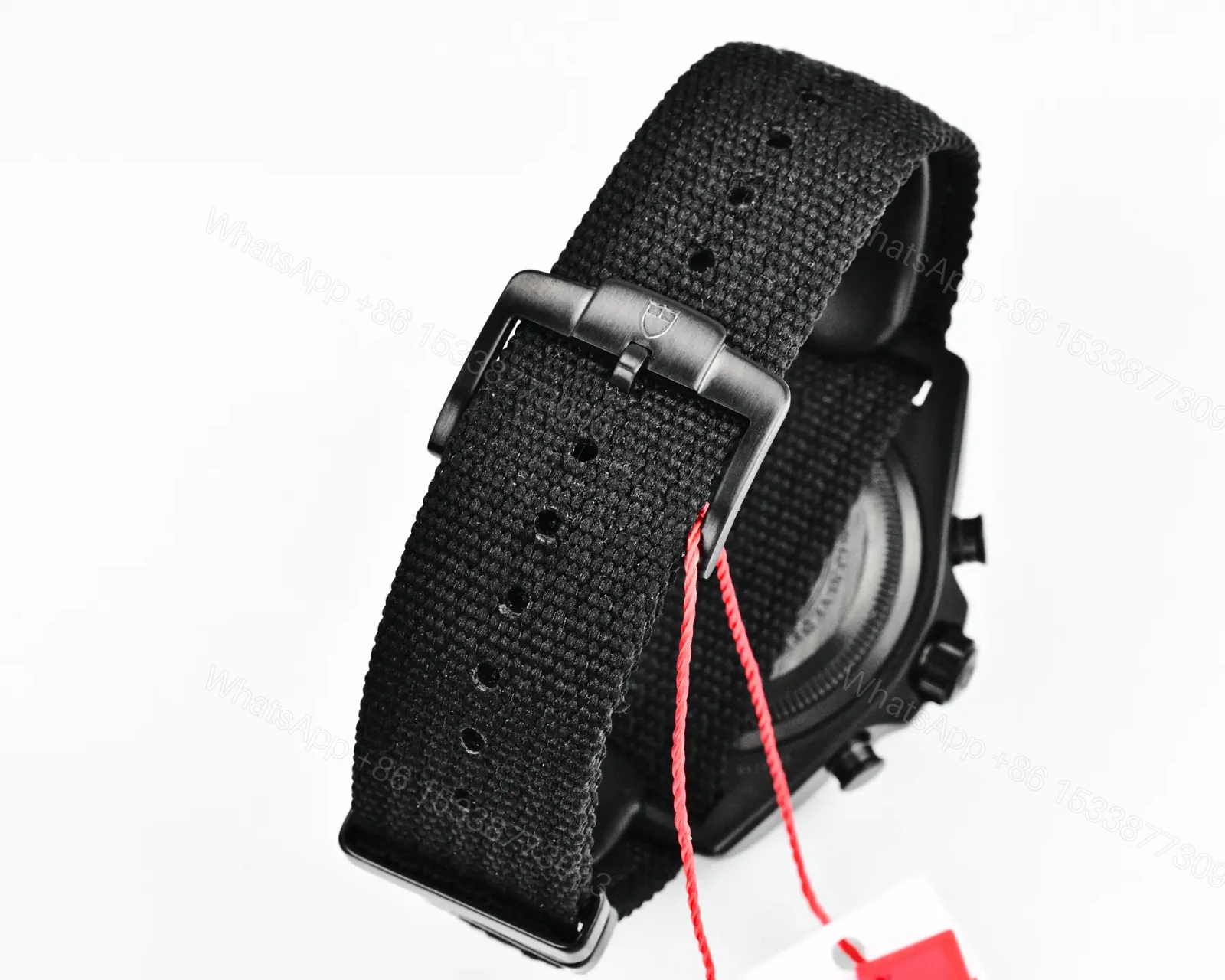 View 6 of Tudor FXD Chronograph Super Clone Black Dial Black Strap Premium 43MM TUD-FXD-CHRONO-BLK-BLK-FAB-43