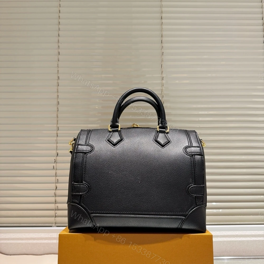 View 4 of Louis Vuitton Speedy 25 Silhouette Bag Black 27Cm