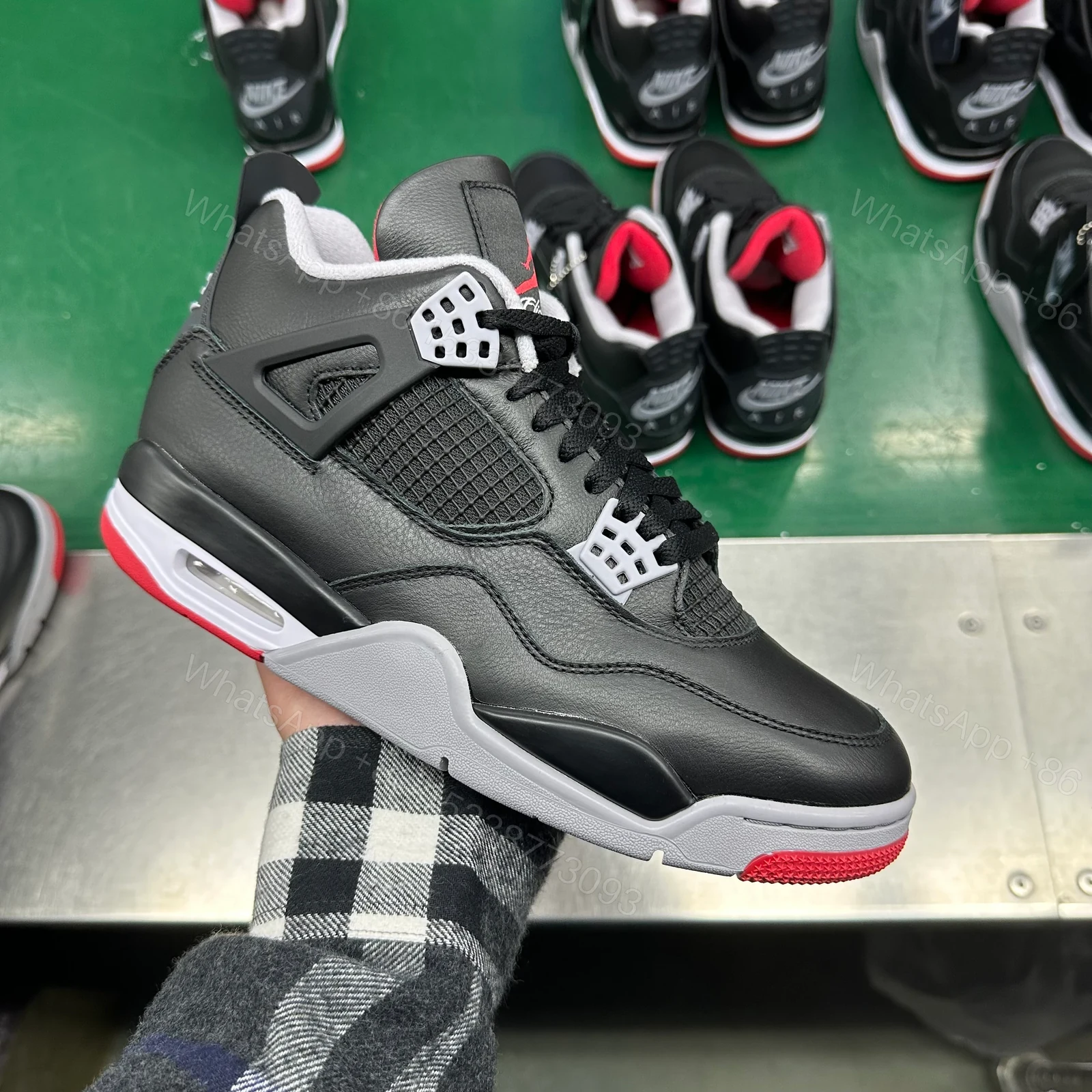 View 3 of Jordan 4 Retro Bred Reimagined