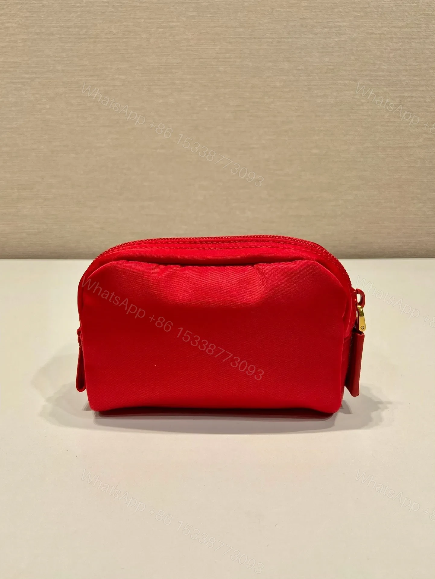 View 3 of CLUTCH 12 IN PASSION RED RE-NYLON