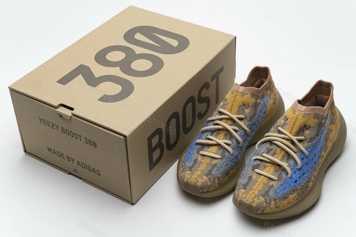 Yeezy Boost 380 Blue Oat Q47306 — view 2