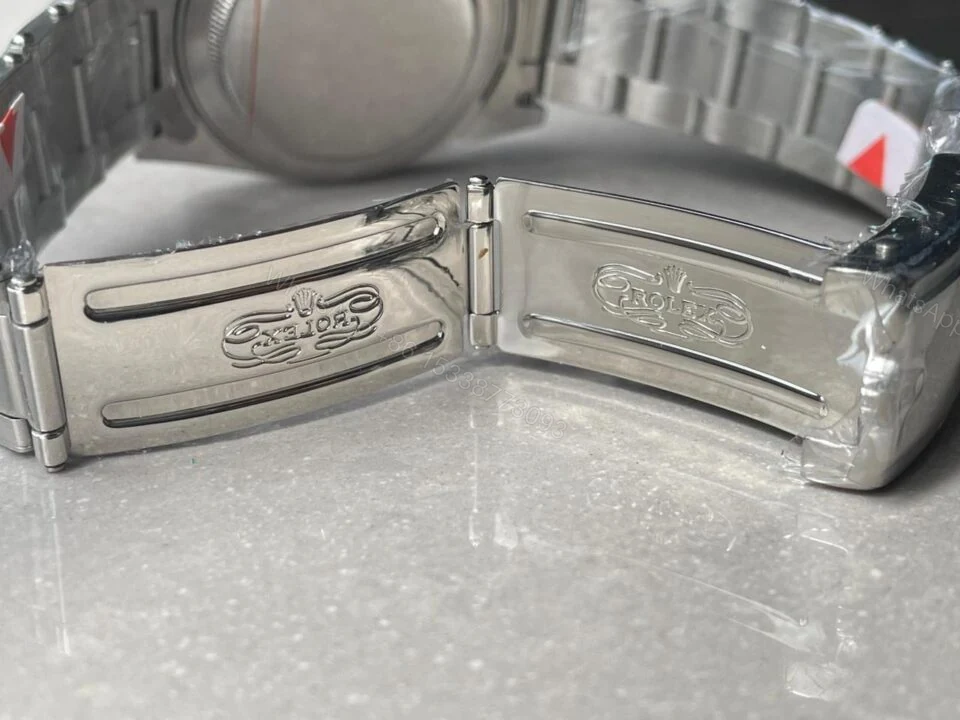View 8 of VINTAGE Rolex Milgauss 6541 PT Edition Black Dial on Rivet Bracelet