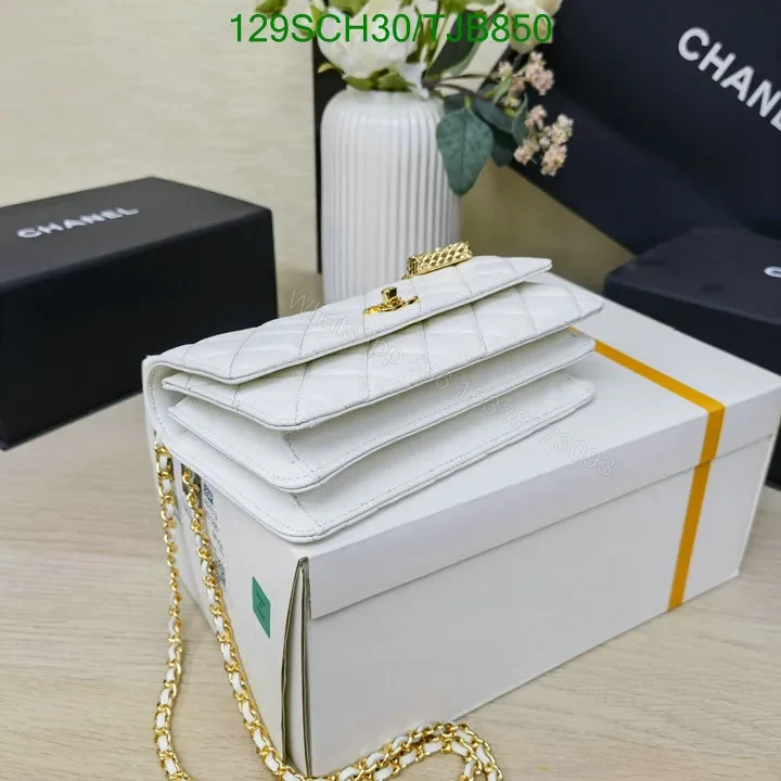 View 15 of Chanel Wallet On Chain in Black Caviar Leather with Gold Accents SS23WT