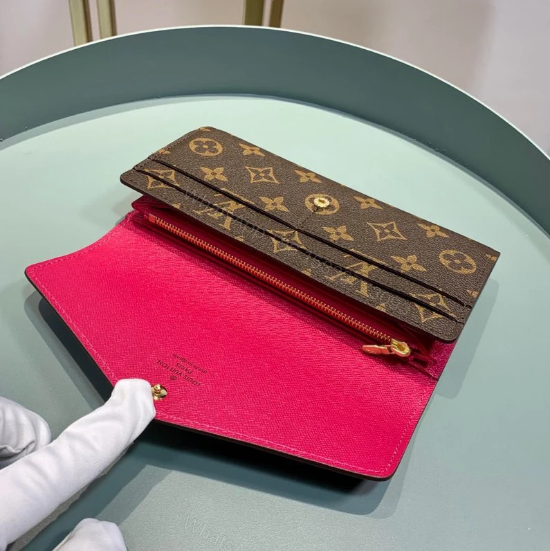View 5 of Louis Vuitton Sarah Wallet Fuchsia Pink 19Cm M62234