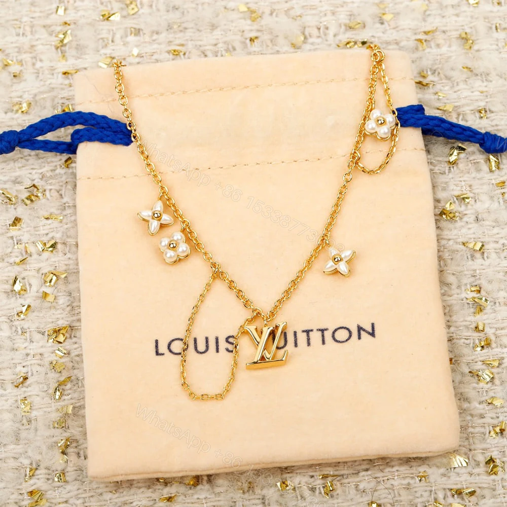 View 2 of LV Floragram Necklace