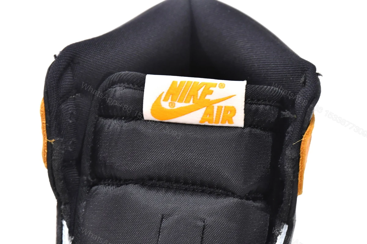 View 9 of Air Jordan 1 High OG Yellow Toe 555088-711