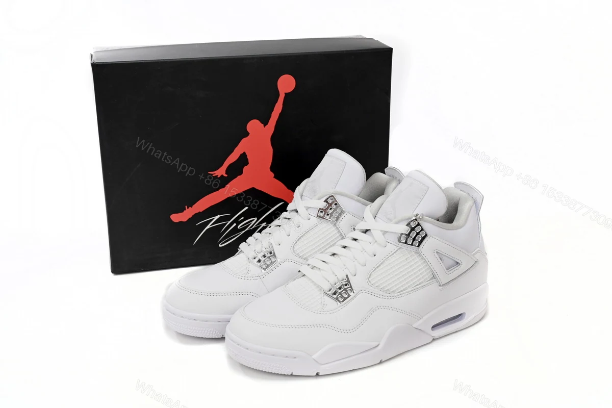 Air Jordan 4 Retro Pure Money 308497-100(Best Quality) — view 2