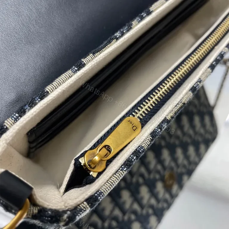 View 6 of Dior Medium Saddle Pouch with Chain