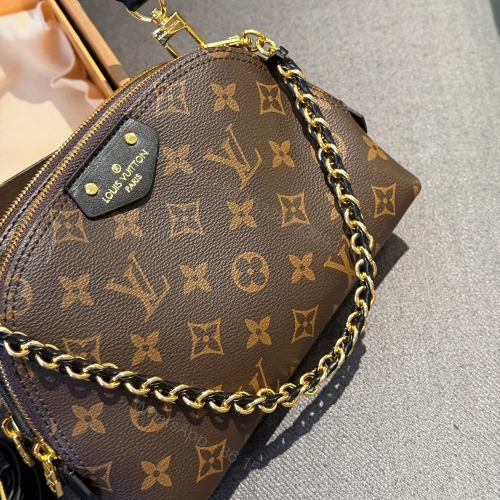 View 4 of Louis Vuitton Be Alma Monogram Canvas Brown 20Cm M12996