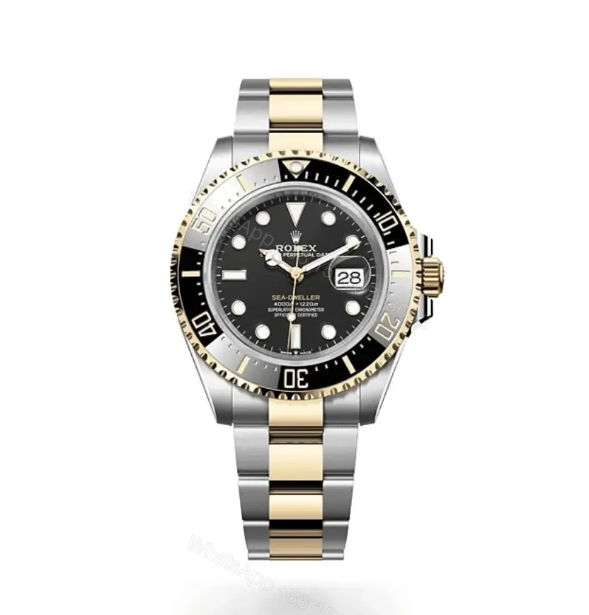 Replica Rolex Sea Dweller DeepSea 126603 2019 Two-Tone Clone — view 1