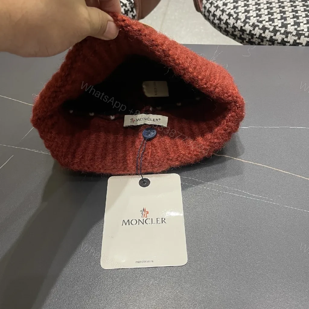 View 12 of Cozy Knit Beanie with Crest – Warm Patterned Style Beanie