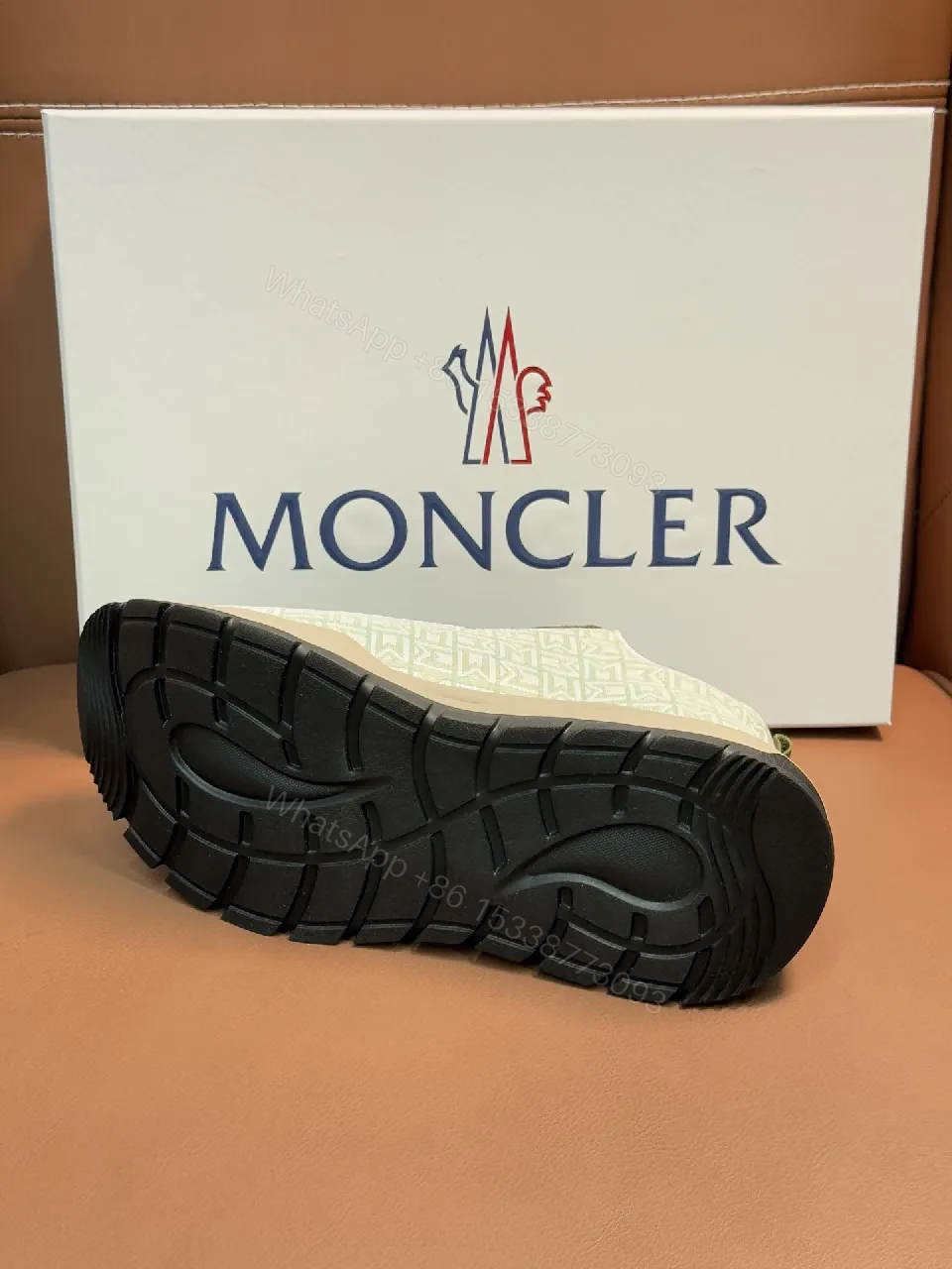 View 8 of Chunky Knit Street-Tech Sneakers: Luxe Moncler-Inspired, All-Day Comfort