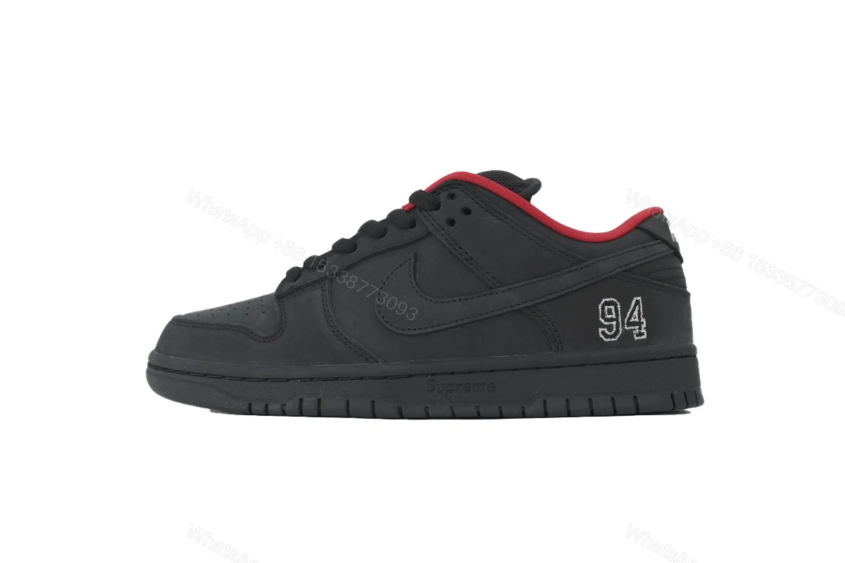 View 9 of The Powerpuff Girls x Nike SB Dunk Low Black HQ8487-001