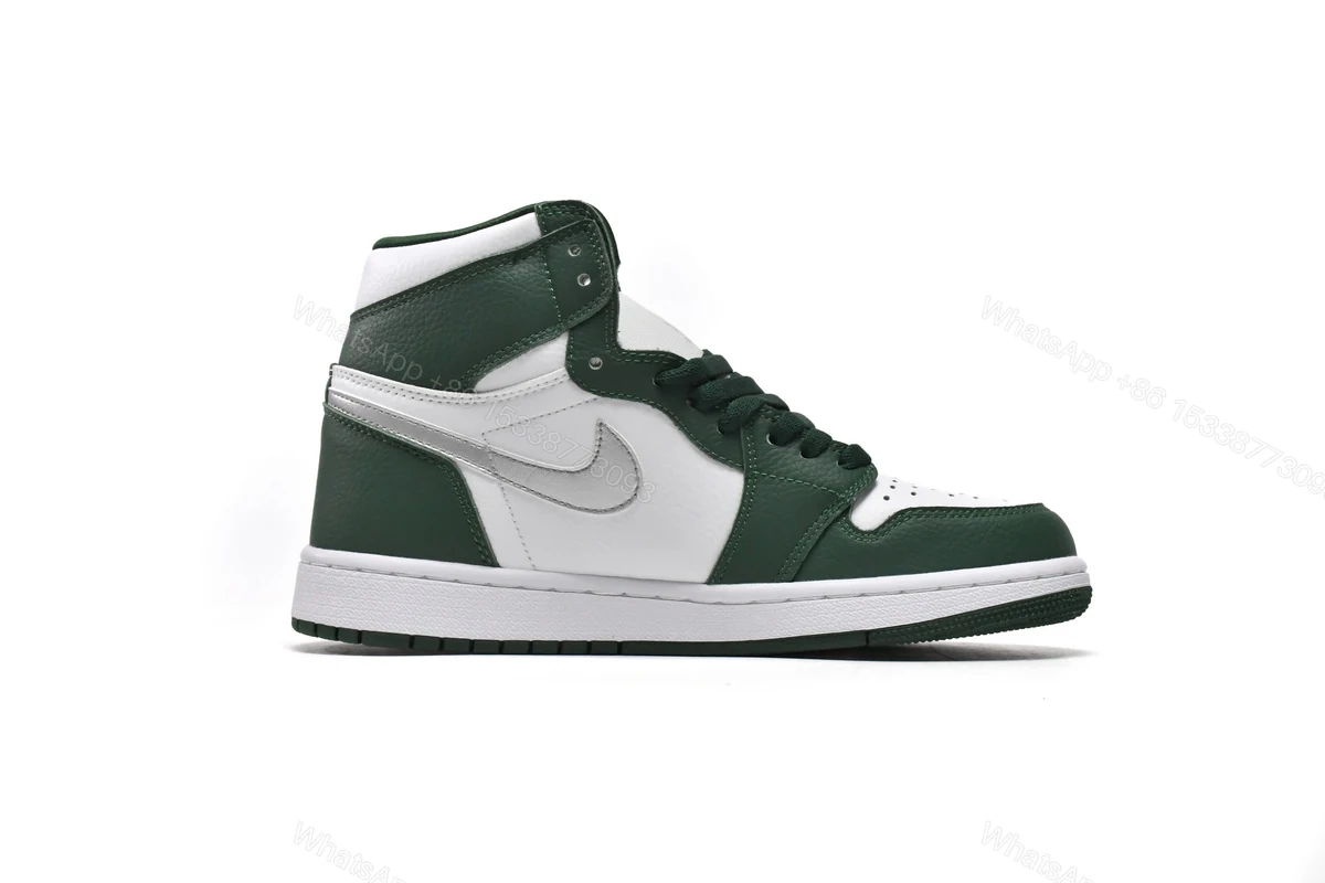 View 2 of Air Jordan 1 High Gorge Green DZ5485-303