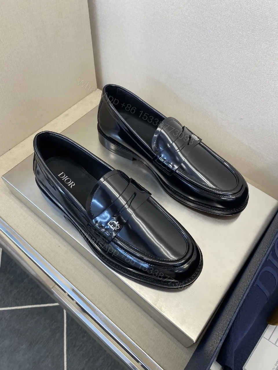 View 9 of Polished Leather Loafers - Iconic Hardware, All-Day Comfort
