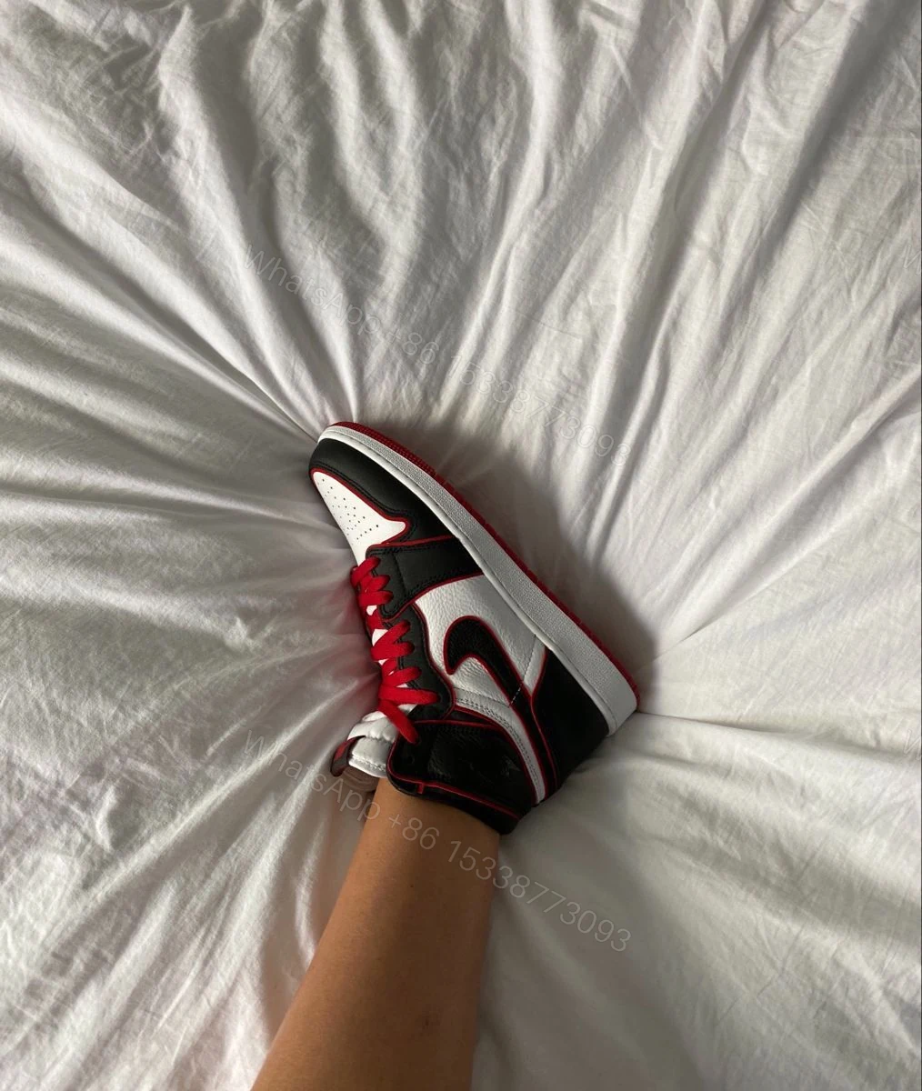 View 2 of FIRST COPY AIR JORDANS RETRO 1 MID BLOODLINE