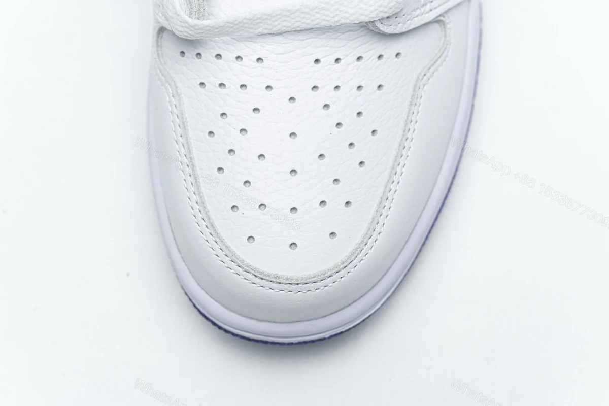View 9 of Air Jordan 1 Retro High OG White Purple CD0461-151