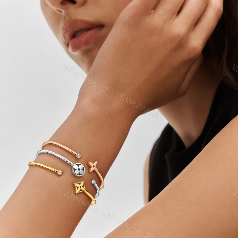 View 2 of Louis Vuitton Idylle Blossom Twist Bracelet Q95532
